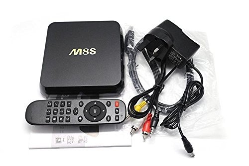 W&L 4K M8S Android4.4 TV Box Amlogic S812 2+8G Quad core Cortex A9r4 2GHz Octa-core Mali-450MP GPU @ 600MHz Wifi... N9