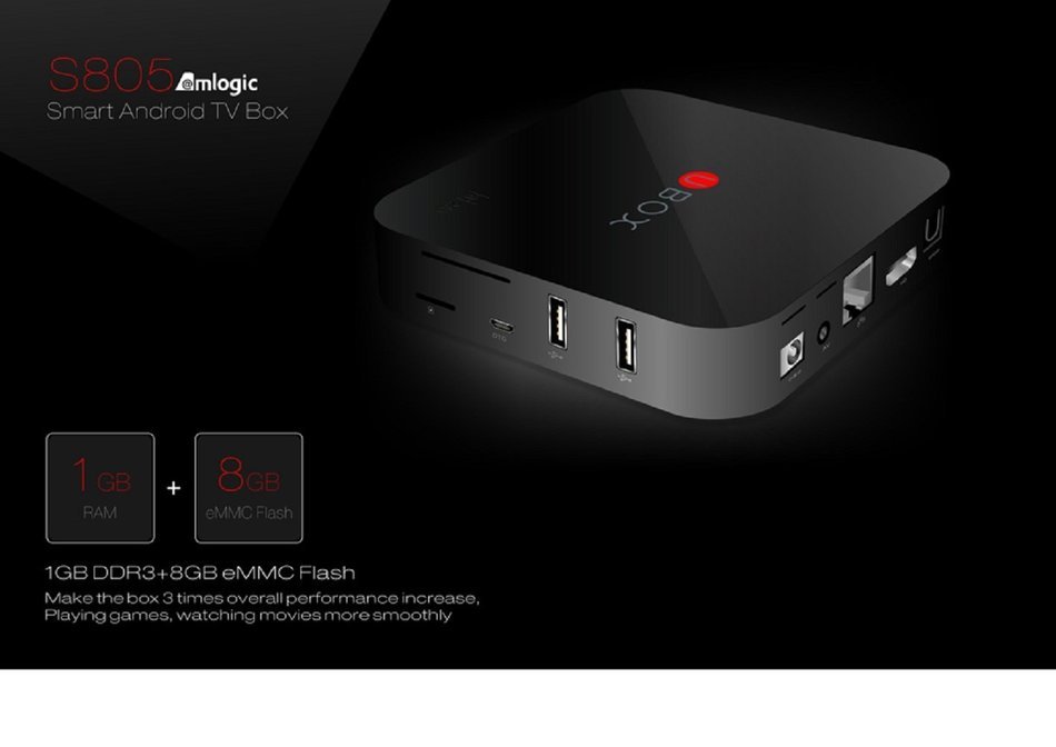 Cewaal Ubox 1080P WIFI Android Smart TV Box 1G/8GB XBMC Ethernet Internet Streaming Media Player, 2.4GHz WiFi... N4