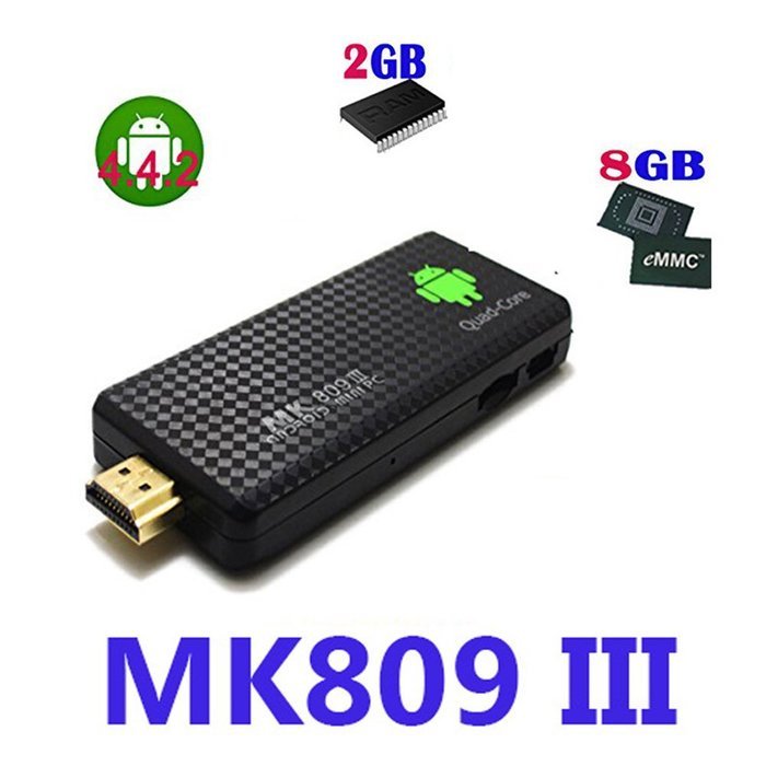 Eeoo MeLE Cast S3 DLNA Dongle HDMI Android Streaming Media Player Miracast Dongle WiFi Display AirPlay 1080P for... N16