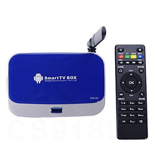 CS918II RK3288 Quad Core 4K x 2K Multimedia Android 4.4 Bluetooth 4.0 TV Box 2GB RAM 16GB ROM with Remote Control...