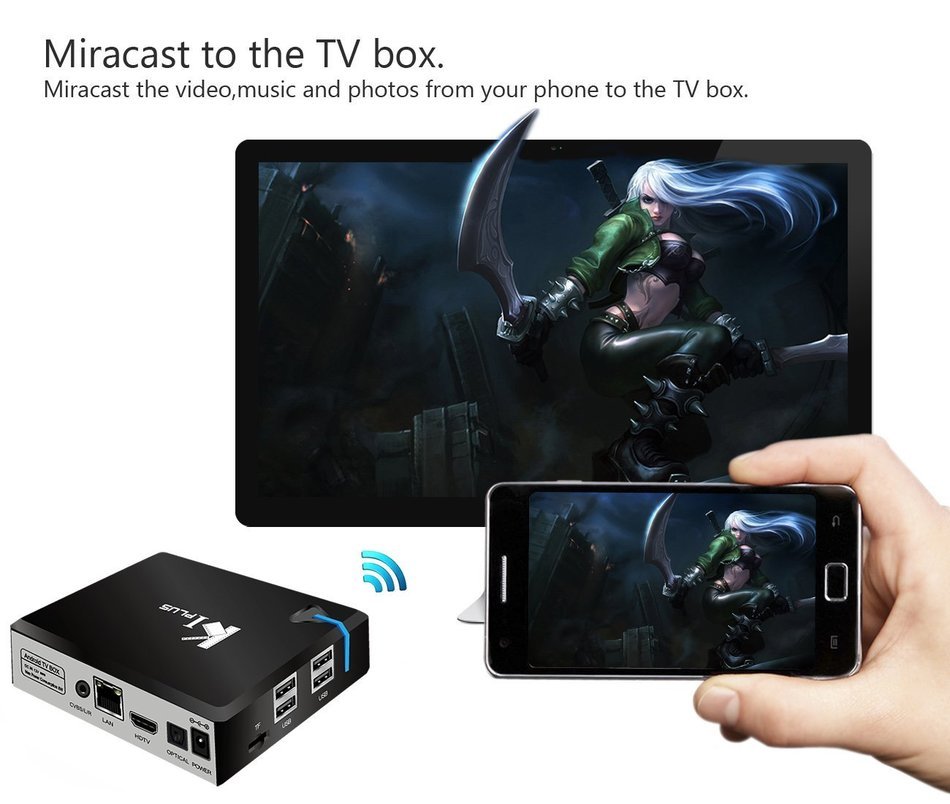 1G/8G Amlogic S905 Android5.1.1 TV BOX J-Bonest Smart KI PLUS Quad Core 4K/2K Fully Unlocked Rooted Free Live... N4