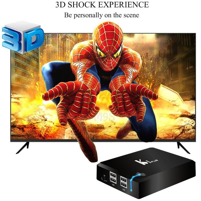 1G/8G Amlogic S905 Android5.1.1 TV BOX J-Bonest Smart KI PLUS Quad Core 4K/2K Fully Unlocked Rooted Free Live... N6