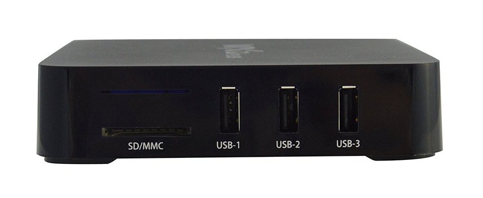 MXQ Plus Amlogic S905 Quad-core Android5.1.1 TV BOX H.265 8GB Flash 64Bit 4K/2K HDMI2.0 WiFi HD Streaming Media... N4