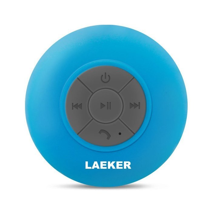 Wireless Speaker, Bluetooth Speaker, Laeker Waterproof Wireless Hand-free Shower Speaker Compatible with All Bluetooth...