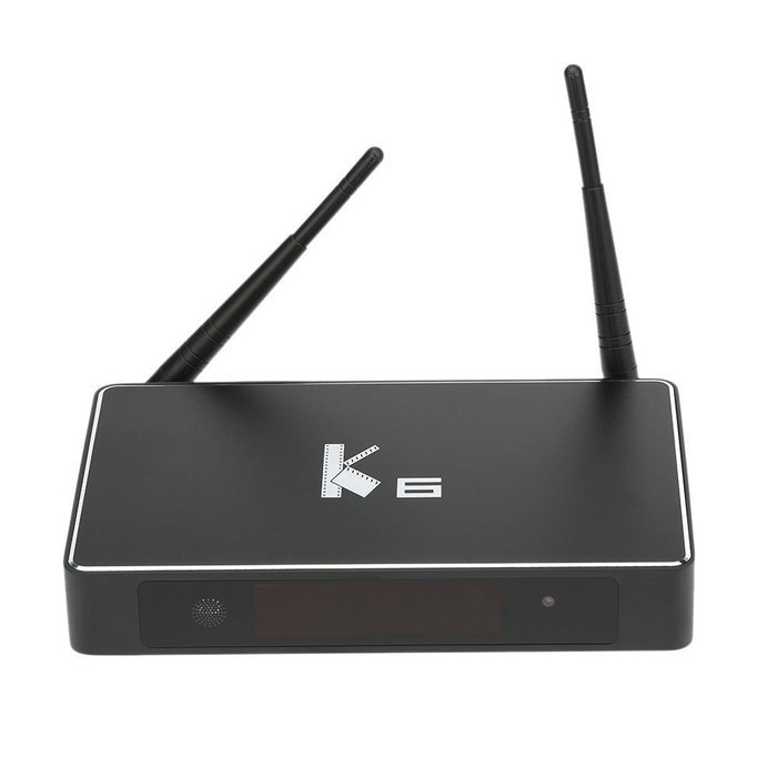 Docooler K6 Android TV Box Android 5.1.1 Lollipop Quad-core 2G / 16G 4K 3D XBMC Bluetooth 4.0 1000M LAN 2.4G /...
