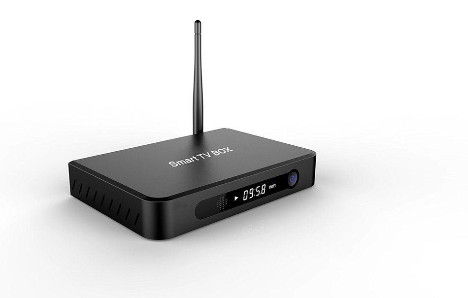 JUSHENG New Smart TV Box Kodi 14.2 AML8726-S-812 Quad Core Cortex-A9 Mali-450 8-Core GPU Android 4.4 1080p Dual... N2
