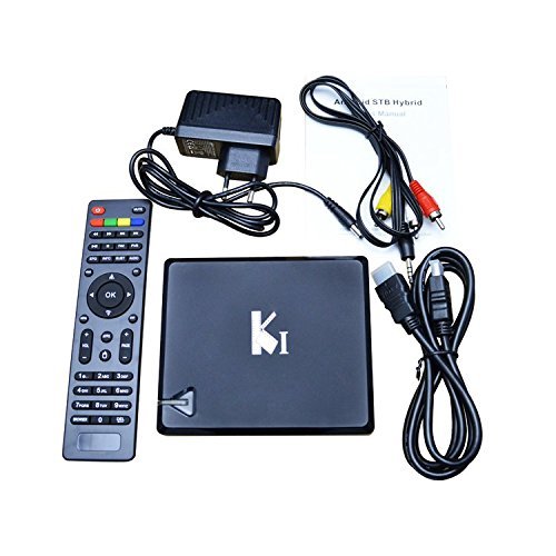 KI Android 4.4 1GB/8GB Tv Box quad core Amlogic-S805 Support DLNA and Miracast Kodi Pre-installed Streaming Media... N3