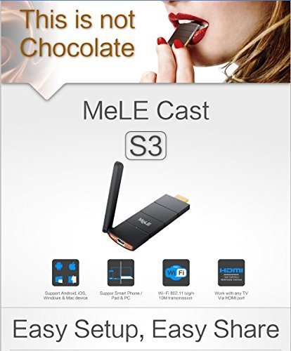 MeLE Cast S3 DLNA Dongle HDMI Android Streaming Media Player Full HD 1080P Mirror DLNA Wireless Display Player... N4