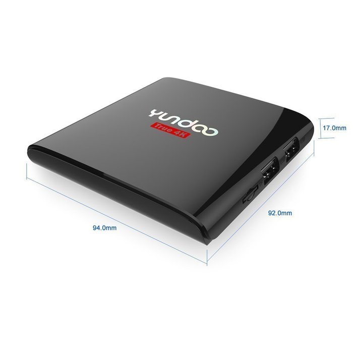 Evangel YUNDOO Y6 Android 6.0 2GB/32GB EMMC TV Box Chipest Amlogic S905X Quad Core 2.0GHZ 64Bit VP9 4K Bluetooth... N2