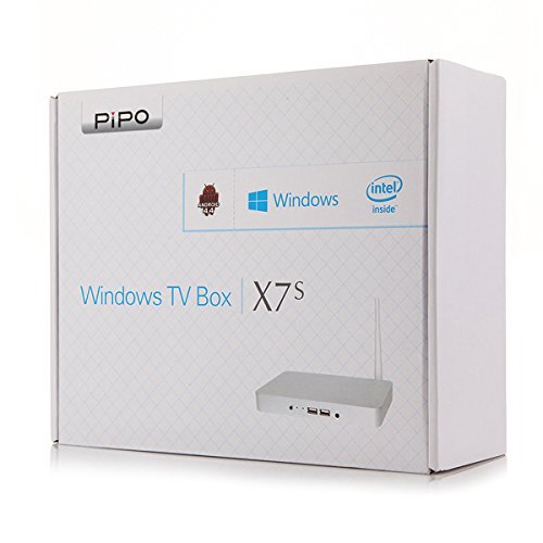 PIPO X7S Windows 8.1 & Android 4.4 Dual Boot Smart TV BOX Intel Z3736F 2.16GHz Quad Core 2GB 32GB ROM RII i8 Airmouse... N3