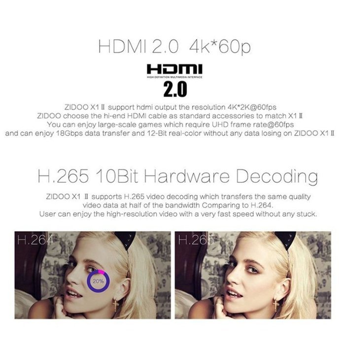 Android TV Box, DOITOP X1 II Rockchip 3229 Miracast Airplay Quad Core 1G/8G WIFI LAN Bluetooth 4.4 HDMI 1.4 TV... N6