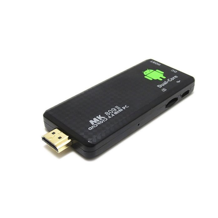 Happy Hours&reg; Small Size Dual Core MK809II Mini PC TV Dongle Media Player Stick Android KitKat 4.4 OS 1G DDR3 8GB...