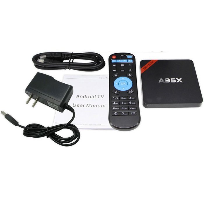 NEXBOX A95X Amlogic S905x Quad-Core Cortex A53 2.0GHz Android 6.0 HD TV Box with 2GB RAM + 8GB ROM/WiFi/4k x 2k...
