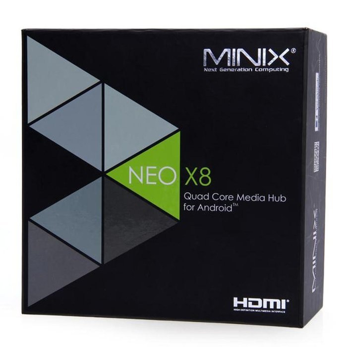 MINIX NEO X8 Amlogic S802 Quad Core 2.0Ghz Android 4.4 TV BOX 2G/8G Dual Band WIFI 2.4G/5.8G Bluetooth 4.0 XBMC... N6
