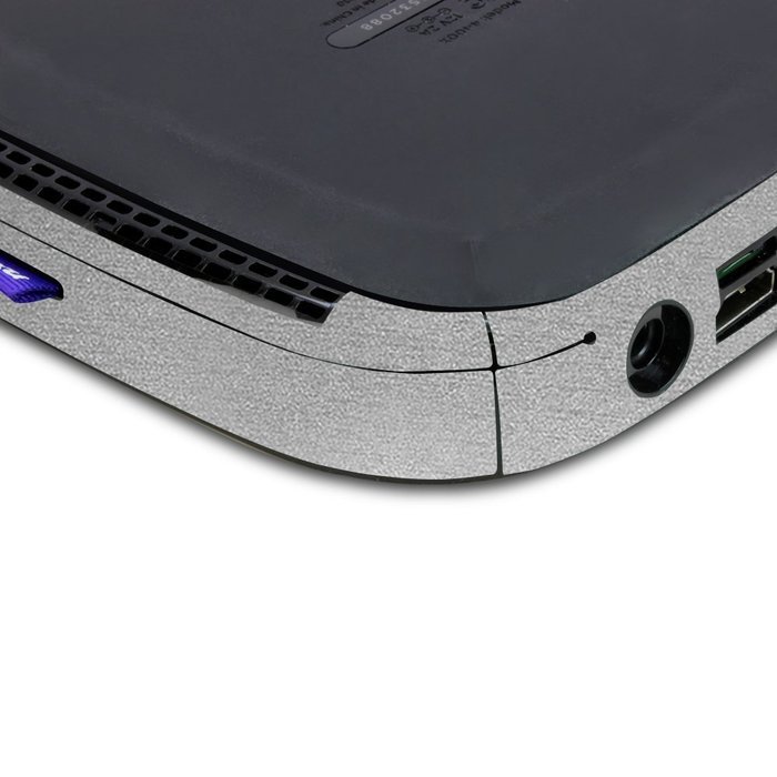 Skinomi TechSkin - Roku 4 Brushed Aluminum Full Body Skin / Front & Back Wrap Clear Film / Ultra HD and Anti-Bubble... N3