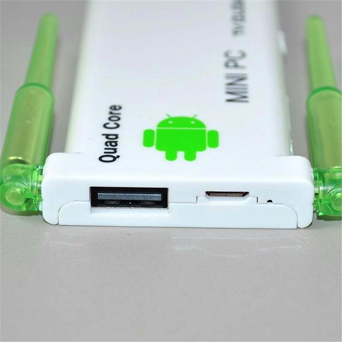 Voxlink New Tv box PC Stick Airplay Wifi Display Quad Core RK3188 Dual Wifi Antenna Bluetooth Android 4.2 Dongle... N4