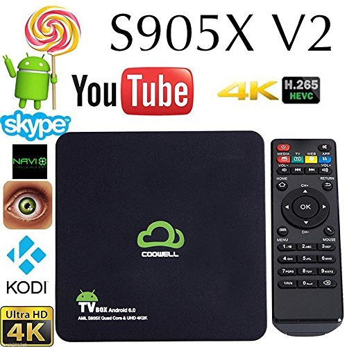 Bren SL Amlogic S905X 1080p 4K 3D Movie HDMI 2.0 Android 6.0 Smart TV BOX 2G/16G Bluetooth 4.0