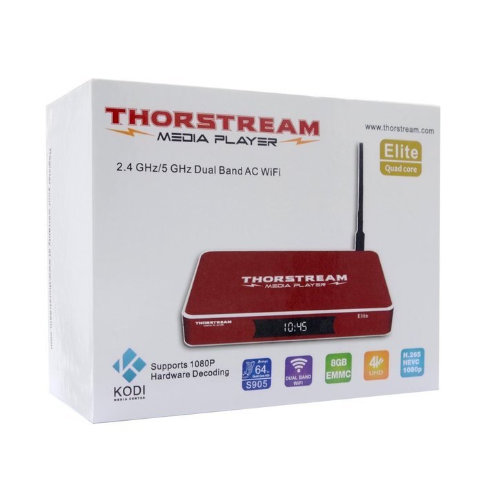 Thorstream Elite 4K - Android KODI Quad Core N8