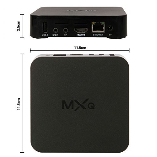 MXQ Amlogic S805 Android 4.4 Quad-Core 8GB TV Box media player for XBMC/Kodi US Plug N7