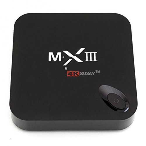 SUSAY&reg; Mx III Tv Box Android 4.4 Quad Core Mali450 4k 2g/8gb 2.4g/5g Dual Wifi Xbmc Bluetooth Dlna Miracast N5