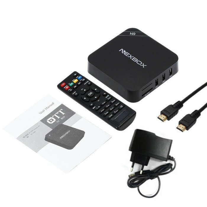 NEXBOX N9 Smart Android TV Box RK3229 Quad-core 64 Bits 1G / 8G N10