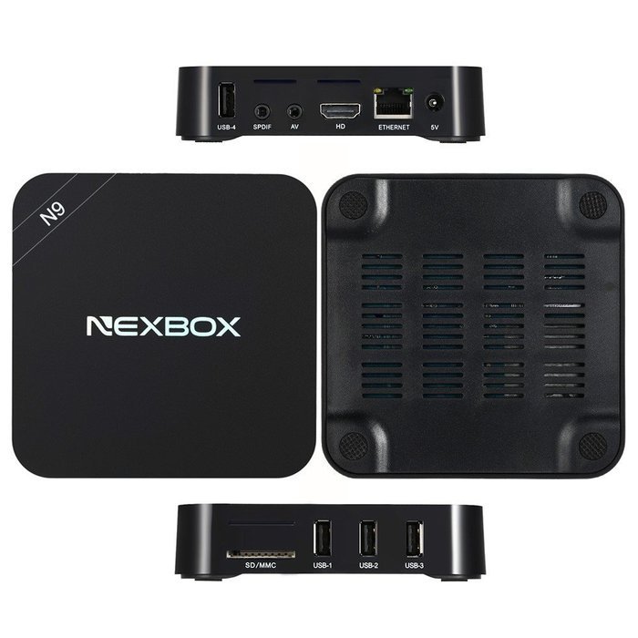 NEXBOX N9 Smart Android TV Box RK3229 Quad-core 64 Bits 1G / 8G N15