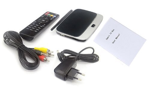 Enjoydeal 1.8GHz Quad Core Android 4.2 TV Box Player HDMI WiFi 1080P 2GB DDR3 US Plug N6