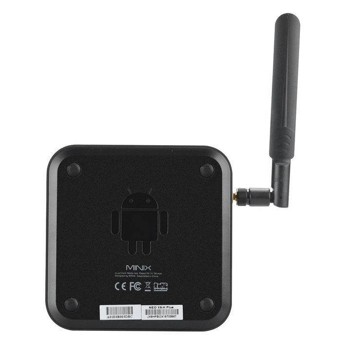MINIX NEO X8-H Plus Android TV Box - 2160P, Quad Core CPU, Google TV Player, 16GB ROM + A2 Lite Air Mouse