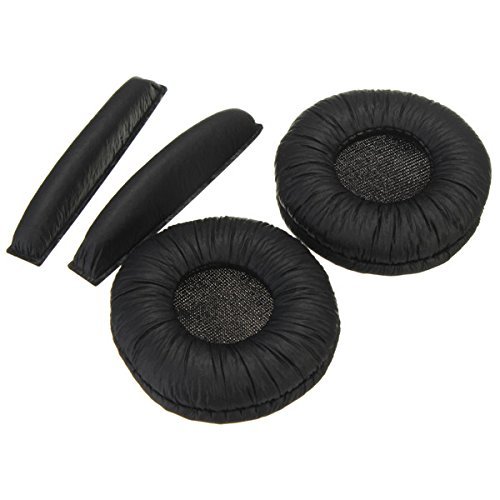 BephaMart Replacement Ear Pads With Headband Cushions For Sennheiser Headphone N2