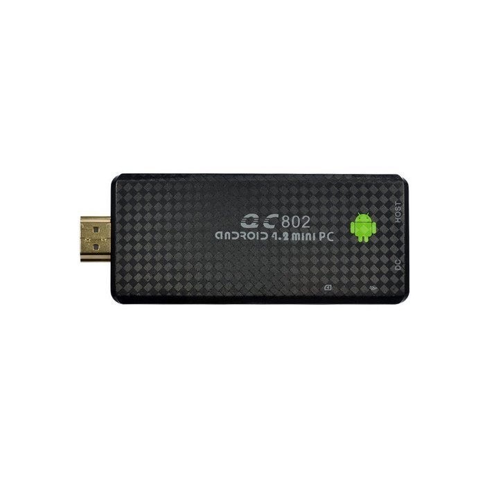 Generic Android 4.2 TV Dongle "Dynasty" - Quad Core 1.6GHz CPU, 2GB RAM (Black)