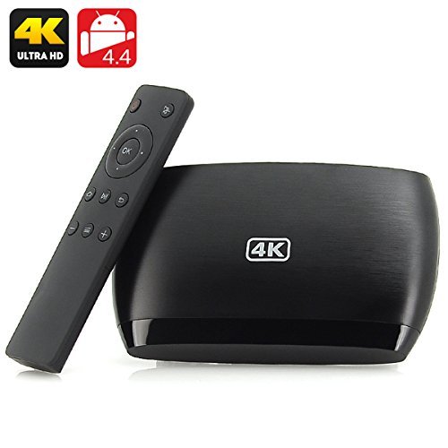 Android 4.4 Quad Core TV Box - Multi-format 4K2K/H.264/H.265 UHD Hardware Decoder, Support DLNA/Miracast/Airplay