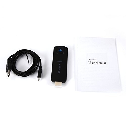 XINBAN Measy A2W Miracast AirPlay Dongle Ezcast for IOS Android Windows Black / Chipset : Amp251 N5