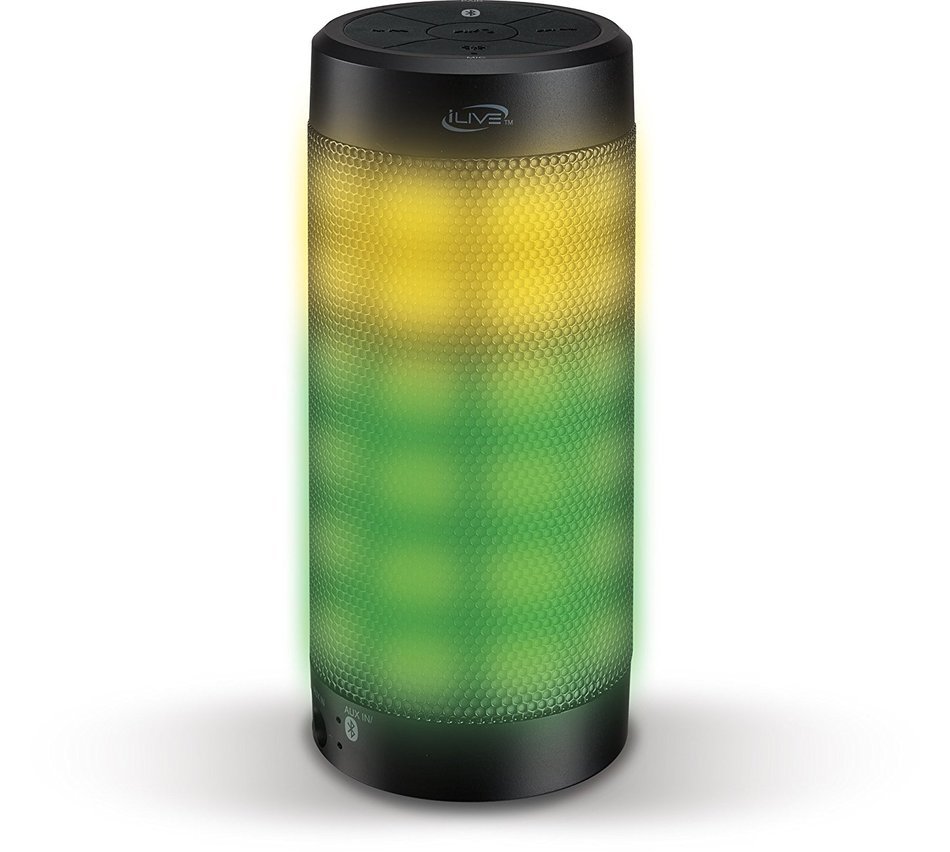 iLive iSB365B Portable Color Changing Wireless Speaker N2