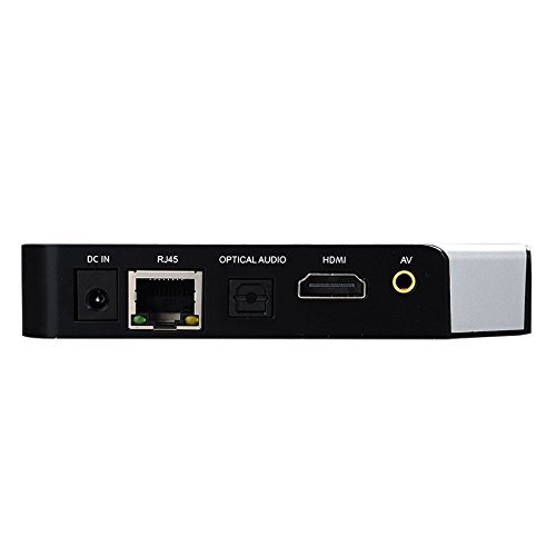 CSQ TV Box Rockchip 3229 Quad-Core(1.5GHZ) Android 4.4 1G/8G WIFI HDMI - Silver N9