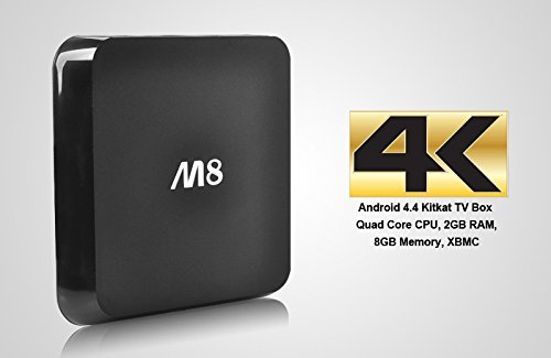 4K Android 4.4 Kitkat TV Box - Quad Core CPU, 2GB RAM, 8GB Internal Memory, XBMC Support N3