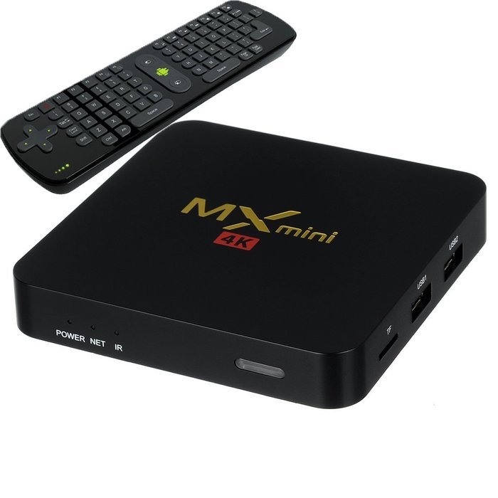 [New Design] Mini MX Android TV Box Set Top Box, Kodi 16.0 Streaming Media Player, S905 Quad Core,1G/8G, Fully...