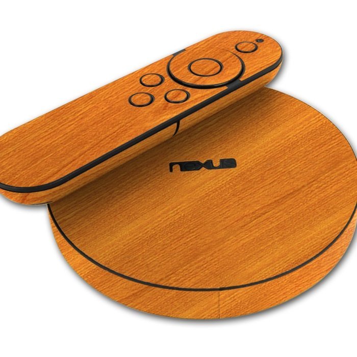 Skinomi TechSkin - Google Nexus Player Light Wood Full Body Skin Protector / Front & Back Wrap / Premium HD Clear... N2