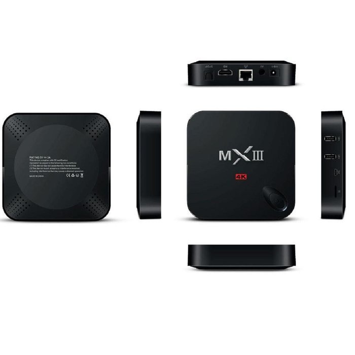 Susenstone MXIII MX3 4K Quad Core Android 4.4 MINI PC TV Box + Air Mouse Keyboard N5