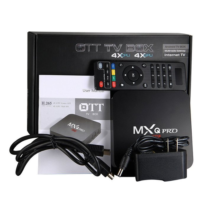 Weixinbuy Pro Android TV Box Amlogic S905 Chipset 15.2 Full Loaded Android 5.1 Lollipop OS Quad Core 1G/8G 4K... N5