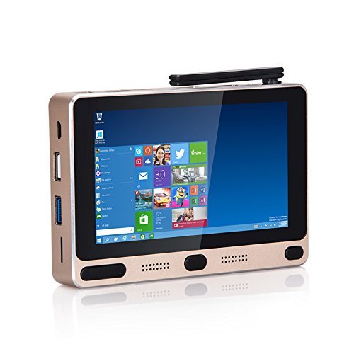 [Genuine System] GOLE1 5 Inch 4GB/64GB Intel Z8300 Windows 10/Android 5.1 2.4GHz/5GHz Dual-band WiFi TV Box Mini PC N3