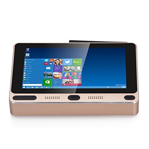 [Genuine System] GOLE1 5 Inch 4GB/64GB Intel Z8300 Windows 10/Android 5.1 2.4GHz/5GHz Dual-band WiFi TV Box Mini PC N4