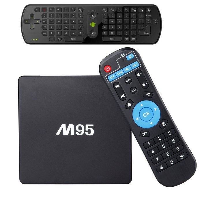 Customize Model Orask M95 TV BOX Amlogic S905X Quad Core CPU H.265 Decode Media Player 2GB/8GB Android 6.0 OS...