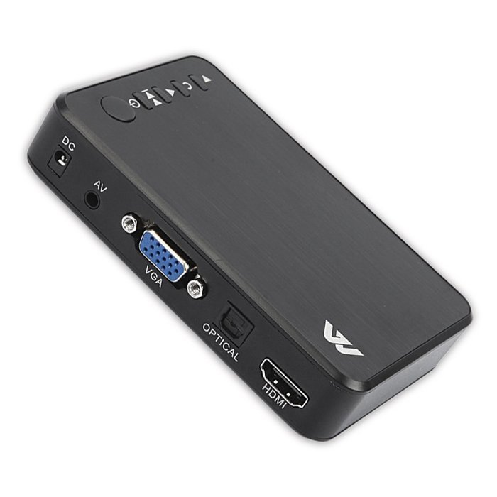 Eforbest 1080P Full HD Multi TV Media Player 1080P-TVBOX USB HDMI SD/MMC Multi TV Media Player With Remote Control
