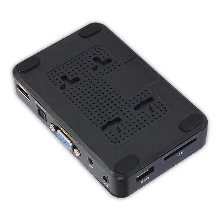 Eforbest 1080P Full HD Multi TV Media Player 1080P-TVBOX USB HDMI SD/MMC Multi TV Media Player With Remote Control N4