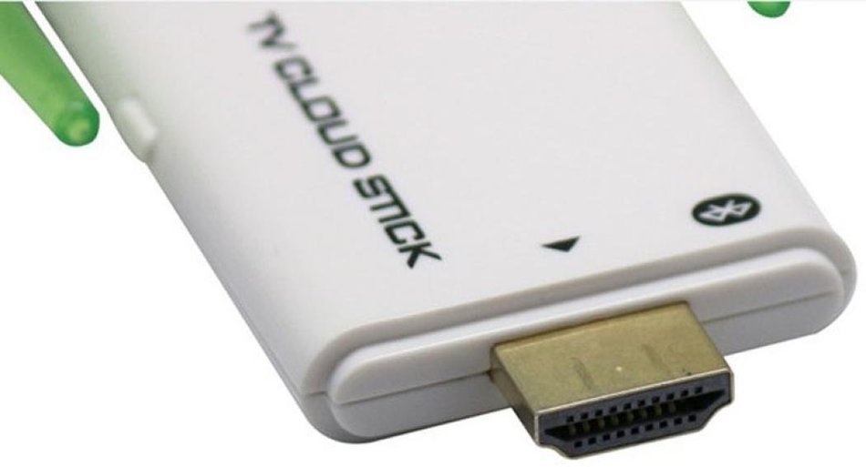 GBSELL Quad Core RK3188 Dual Antenna Bluetooth Android 4.4 Dongle Mini PC TV WH N4