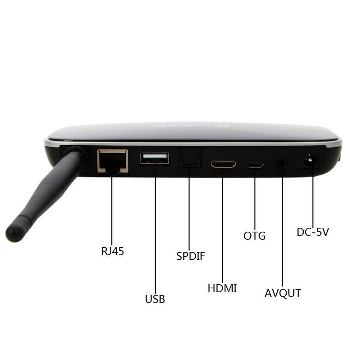YIYU SUJIAO CS918 2G/16G Android 4.4 Smart TV BOX XBMC WIFI Full 1080P HD Stream Media Player Quad Core with Remote... N3