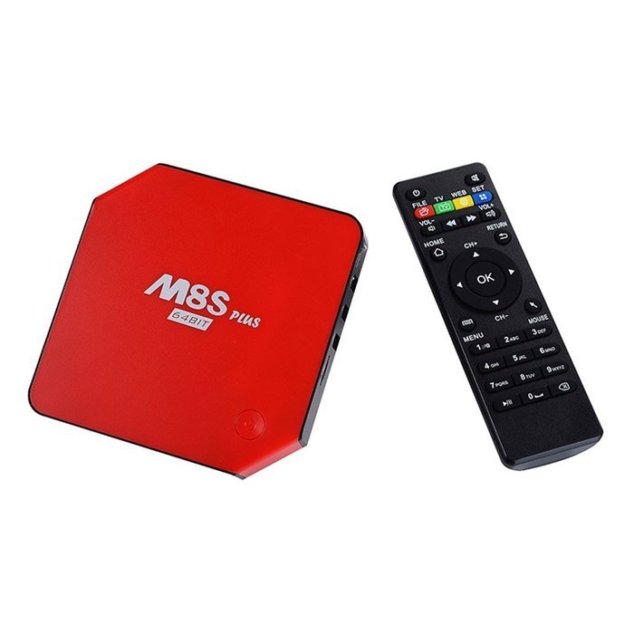 Android 5.1.1 TV Box M8S Plus Xbmc KODI (15.2) 4Kx2K Amlogic S905 Quad-core 2GB/16GB Built-in WiFi Bluetooth 4.0... N10