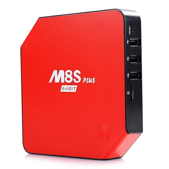 Android 5.1.1 TV Box M8S Plus Xbmc KODI (15.2) 4Kx2K Amlogic S905 Quad-core 2GB/16GB Built-in WiFi Bluetooth 4.0... N12