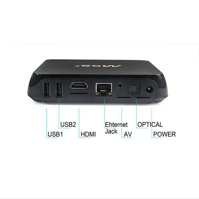 M8S+ M8S Plus Android 5.1 TV Box 2G/8G Amlogic S812 Quad Core 4K 1000M Gigabit Lan Fully Loaded Kodi TV Streaming... N4