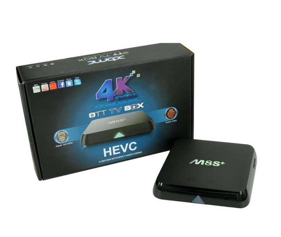 M8S+ M8S Plus Android 5.1 TV Box 2G/8G Amlogic S812 Quad Core 4K 1000M Gigabit Lan Fully Loaded Kodi TV Streaming... N7